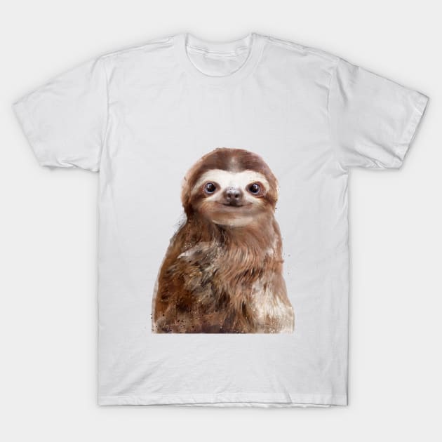 Little Sloth T-Shirt by Amy Hamilton